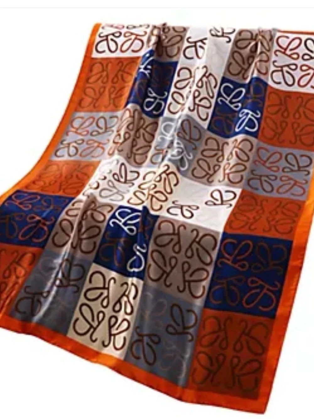 SCARF: Versatile Silk Multicolored 70 x 70, NWOT